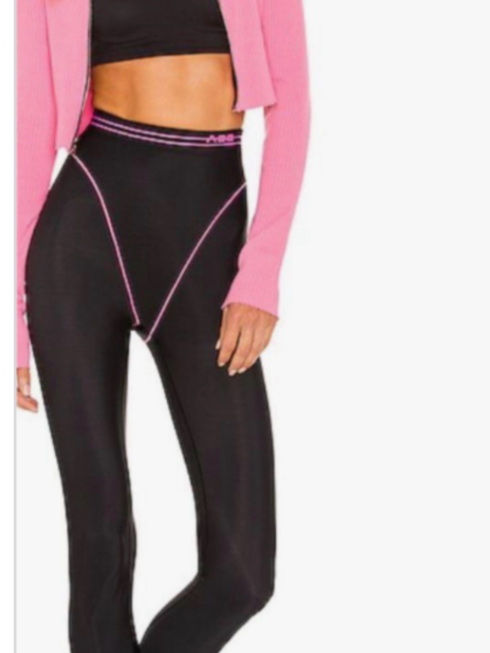 Adam Selman French Cut Leggings & Sports Bra Set - Picture 2 of 8